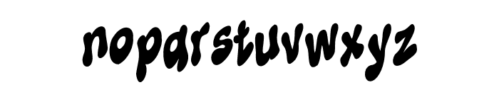 Medium Wave Type2 Font LOWERCASE