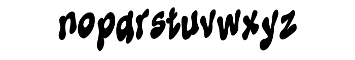 Medium Wave Type3 Font LOWERCASE