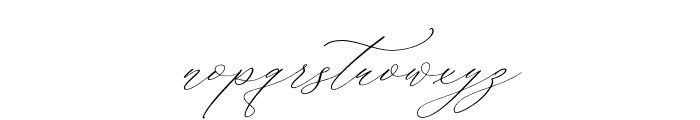 Medusa Italic Font LOWERCASE