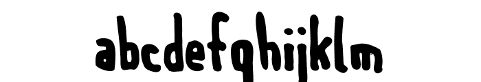 Meep-Bold Font LOWERCASE