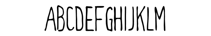 Meep-Light Font UPPERCASE