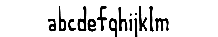 Meep Font LOWERCASE