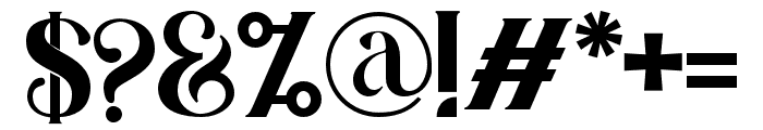 Mefista-Regular Font OTHER CHARS