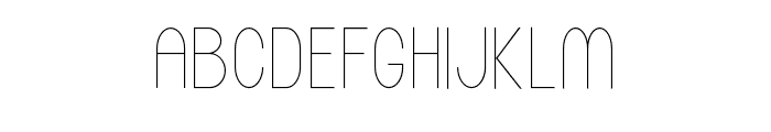 Mefonga-Regular Font UPPERCASE