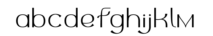 Mega LoMania Variable Regular Font LOWERCASE