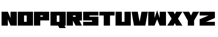 Mega Monster Font LOWERCASE