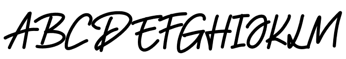 Megachan Font UPPERCASE