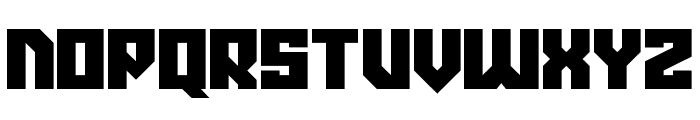 Megadroid Font LOWERCASE