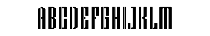 Megagiff Font UPPERCASE