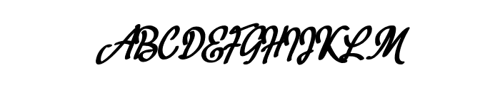 Megahunt Font UPPERCASE