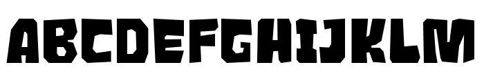 Megalith Font UPPERCASE
