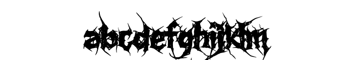 Megalix Font LOWERCASE