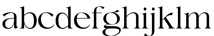 Megalky Regular Font LOWERCASE