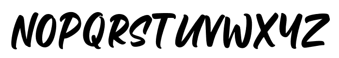 Megaloman Font LOWERCASE