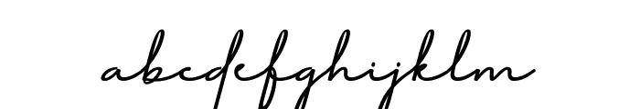 Megan Qinthia Font LOWERCASE