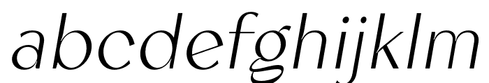 Meganoli Sans Slant Regular FONT