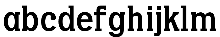 Megant regular Font LOWERCASE