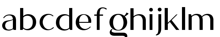 Megant Font LOWERCASE