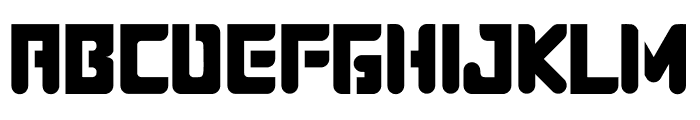 Megaron Font Font LOWERCASE