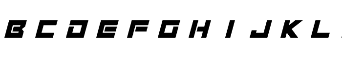 Megatech Alt Bold Italic Font LOWERCASE