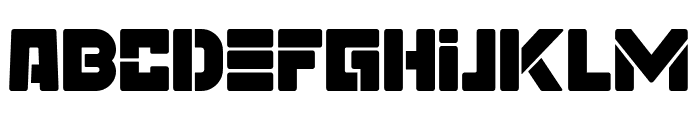 Megaton Font LOWERCASE