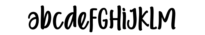 Meghan Font LOWERCASE