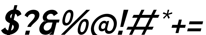 Megiar Italic Font OTHER CHARS