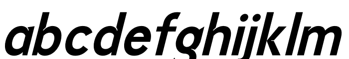 Megiar Italic Font LOWERCASE