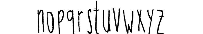 Megiline Font LOWERCASE