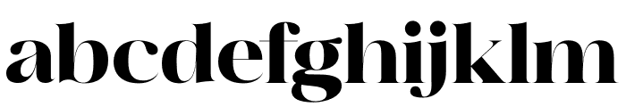 Megisha Font LOWERCASE