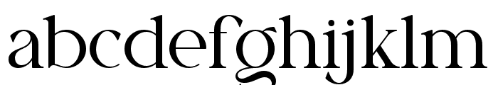 Megita Font LOWERCASE