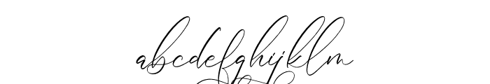 Megitran Carolinesh Script Font LOWERCASE
