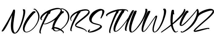 Meglaryna Italic Font UPPERCASE