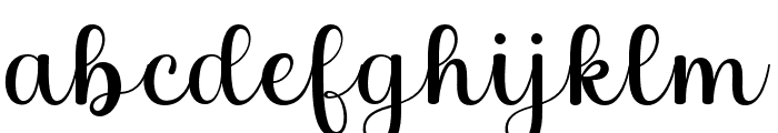 Megoha Regular Font LOWERCASE