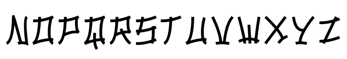 Mehwae Font LOWERCASE