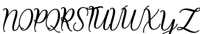 Meighan Font UPPERCASE