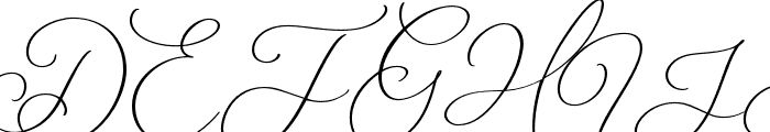 MeiliaBeauty-Regular Font UPPERCASE
