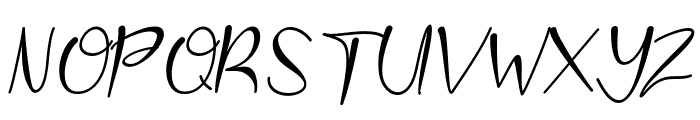 Meirylin Italic Font UPPERCASE