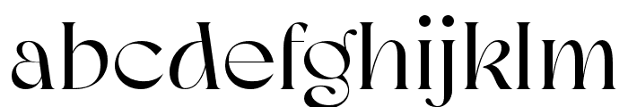 MeishaNagita-Regular Font LOWERCASE