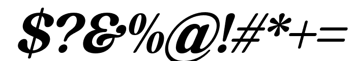 Meizzaluna-Italic Font OTHER CHARS