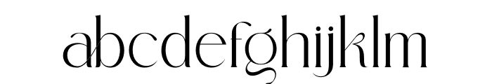 Mekgen Font LOWERCASE