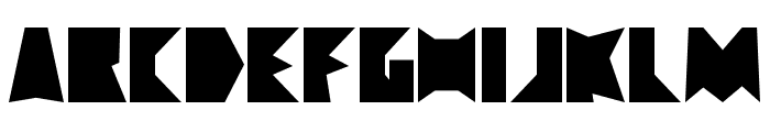 Mekka Regular Font UPPERCASE