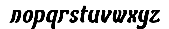 Melagolia Italic Font LOWERCASE