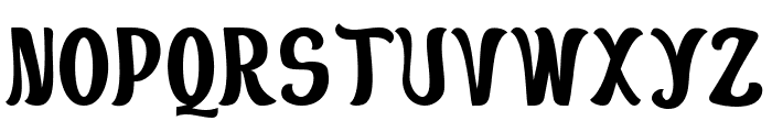 Melagolia Regular Font UPPERCASE