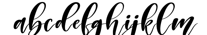 Melantic Beauty Italic Font LOWERCASE
