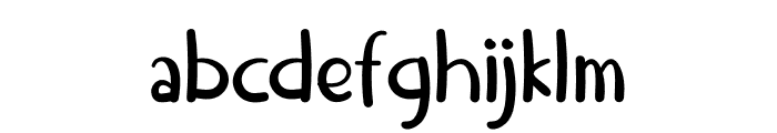 Melda Font LOWERCASE