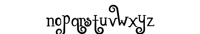 Meledictus Font LOWERCASE