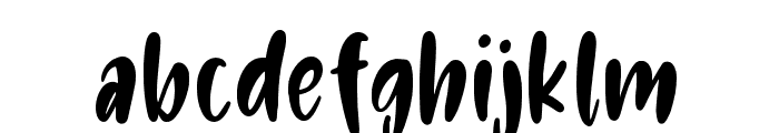 Melfin Font LOWERCASE