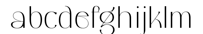 Melgis-Regular Font LOWERCASE