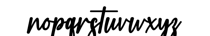 Melica Font LOWERCASE